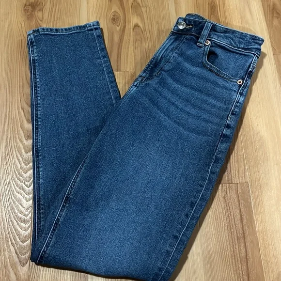 American Eagle Outfitters Blue Straight Jeans - Picture 3 of 7
